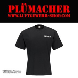 Zeige Details für Security T-Shirt schwarz mit Aufdruck SECURITY Bild von Security T-Shirt schwarz mit Aufdruck SECURITY