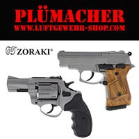 Zoraki Schreckschusspistolen - hier finden Sie die Schreckschuss Pistolen von Zoraki im Kaliber 9 mm PAk
