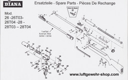 Bild für Kategorie Diana 26 Ersatzteile