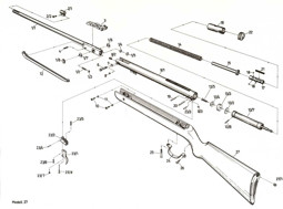 Zeige Produkte für Kategorie Diana 27 Ersatzteile Luftgewehr Bild für Kategorie Diana 27 Ersatzteile Luftgewehr
