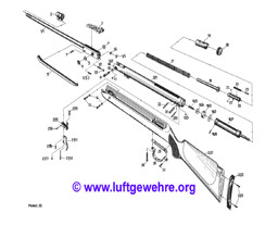 Luftgewehr Diana 35 Ersatzteile Luftgewehr Diana 35 Ersatzteile und die Explosionszeichnung hier bei uns im Luftgewehr Shop