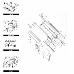 Bild für Kategorie Ersatzteile Weihrauch HW 50 Luftgewehr