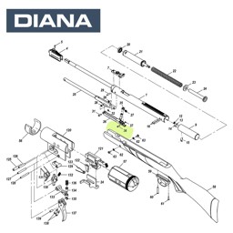 Diana Luftgewehr Ersatzteile Bolzen