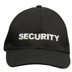 Security Cap schwarz mit Aufschrift SECURITY