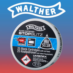 Zeige Details für Walther Stop Blitz Patronen 9 mm PAK Bild von Walther Stop Blitz Patronen 9 mm PAK