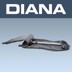 Diana Handpumpe für Pressluftwaffen - Pumpe für Pressluftgewehre und Pressluftpistolen