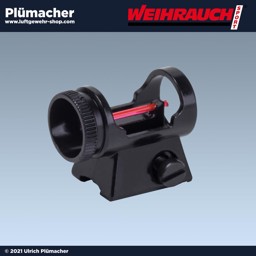 Fiberoptik Korn für Weihrauch Luftgewehre HW 35 - HW 80 - HW 85 Fiberoptik Korn für Weihrauch Luftgewehre HW 35 - HW 80 - HW 85 - das Korn hat eine rote Einlage