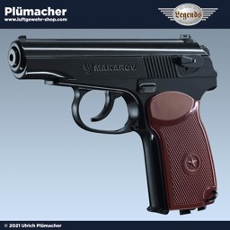 Legends Makarov CO2 Pistole Legends Makarov CO2 Pistole für 4,5 mm Stahlrundkugeln
