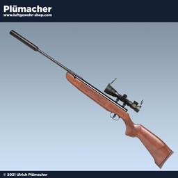 Weihrauch HW 50 SD mit Schalldämpfer und Zielfernrohr 2-6x32  Weihrauch HW 50 SD mit Schalldämpfer und Zielfernrohr 2-6x32