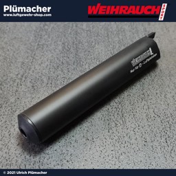 Schalldämpfer Weihrauch HW 44 Pressluftpistole. Der Silencer für die HW44 Luftpistole zum aufstecken.