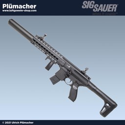 Sig Sauer MCX CO2 Luftgewehr 4,5 mm Diabolo - 30 Schuss Magazin Sig Sauer MCX CO2 Luftgewehr mit einem 30 Schuss Magazin für 4,5 mm Diabolos