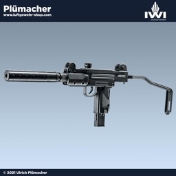IWI Mini UZI CO2 Maschinenpistole Kaliber 4,5 mm  IWI Mini UZI CO2 Maschinenpistole im Kaliber 4,5 mm BB