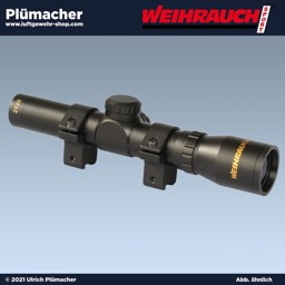 Zielfernrohr Weihrauch P 2x20 für Luftpistolen Zielfernrohr Weihrauch P 2x20 für Luftpistolen