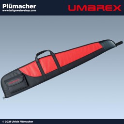 Gewehrtasche - Gewehrfutteral rot 125 x  25 cm mit Vortasche und Zahlenschloss Gewehrtasche - Gewehrfutteral rot 125 x  25 cm für Luftgewehre, Jagdgewehre und Sportgewehre