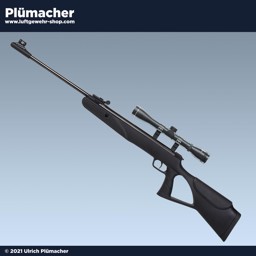 Diana Two Sixty Luftgewehr mit Walther Zielfernrohr 4x32 Diana Two Sixty Luftgewehr mit Lochschaft und Walther Zielfernrohr 4x32