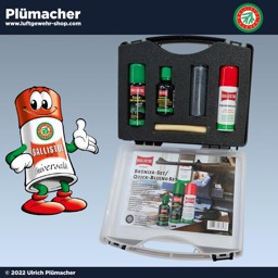 Ballistol Schnellbrünierung Set mit Kaltentfetter und Zubehör Ballistol Schnellbrünier Set - Klever Schnellbrünierung und Zubehör