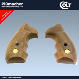 Holzgriffschalen Colt Detective Special Combat  Holzgriffschalen Colt Detective Special Schreckschussrevolver