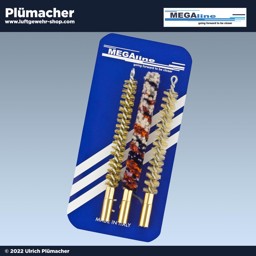 Reinigungsbürsten für Luftgewehre und Luftpistolen Kaliber 5,5 mm Reinigungsbürsten für Luftgewehre und Luftpistolen im Kaliber 5,5 mm 3er Pack