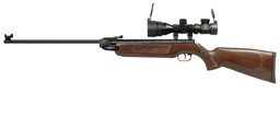 Weihrauch HW 35 Luftgewehr mit Fiberoptik und Zielfernrohr 2-6x32 Weihrauch HW 35 Luftgewehr mit Fiberoptik und Zielfernrohr   mit beleuchtetem Absehen.