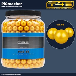 Paintball Farbkugeln gelb cal 68 - T4E Markierungskugeln im Kaliber 68 - Umarex PAB 68 Paintball Farbkugeln cal 68 - T4E Markierungskugeln im Kaliber 68 - Umarex PAB 68
