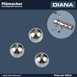 Stahlkugel Federstütze Diana 24-25D-26-27-28-34-35-36-38 Luftgewehre Stahlkugel Federstütze Luftgewehr Diana 24-25D-26-27-28-34-35-36-38