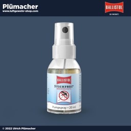 Ballistol Stichfrei Mückenspray Zeckenspray Ballistol Stichfrei Mückenspray Zeckenspray - Wirkt bis zu 8 Stunden