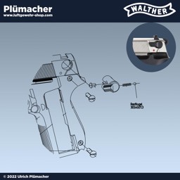 Walther CP88 Rastkugel für die Sicherung Walther CP88 Rastkugel für die Sicherung