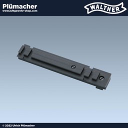 Kombischiene für Walther CP88 - für Leuchtpunktvisiere Kombischiene mit einem 11 mm und einem 22 mm (Weaver) Profil für Leuchtpunktvisiere