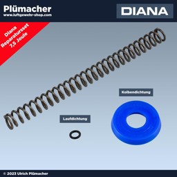 Reparatursatz Diana 26-28 Luftgewehr freie Ausführung Reparatursatz Diana 26-28 Luftgewehr bestehend aus Exportfeder, Laufdichtung und Kolbendichtung
