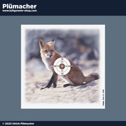 Luftgewehr Zielscheibe Fuchs - Jagdmotiv Scheibe für Luftdruckwaffen Luftgewehr Zielscheibe Fuchs - Jagdmotiv Scheibe für Luftdruckwaffen