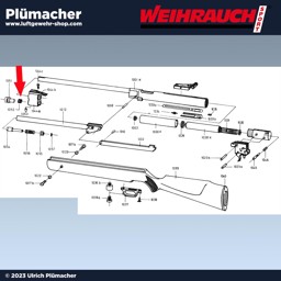 Feder für Entriegelungsbolzen Weihrauch HW 97k & Weihrauch HW 77