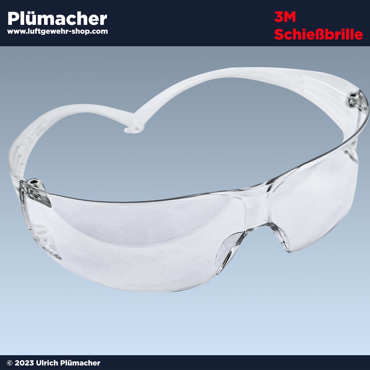 Schießbrille 3M klar - 