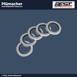 Best Fittings Dichtscheiben 1/8" Best Fittings Dichtscheiben 1/8" passend für den Quick Coupler Stecker