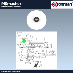 Crosman 2240 Dichtung für den Verschlußhebel Crosman 2240 Dichtung für den Verschlußhebel