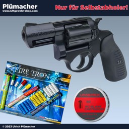 ME 38 Compact Silvester Set - Schreckschussrevolver mit Munition