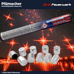 Zeige Details für Zink Leuchtsterne rot für Schreckschusswaffen - pyrotechnische Munition  Bild von Zink Leuchtsterne rot für Schreckschusswaffen - pyrotechnische Munition