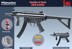 Heckler & Koch MP5 K-PDW CO2 Maschinenpistole Kal. 4,5 mm BB
