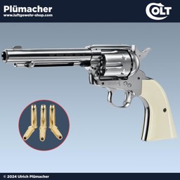 Colt Single Action Army 45 4,5 mm (.177) BB - Nickel Colt Single Action Army 45 4,5 mm (.177) BB - Nickel
