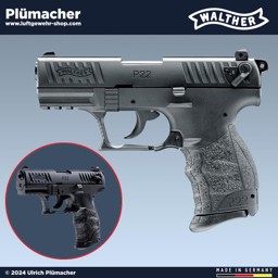 Walther P22Q Schreckschuss 9 mm PAK Walther P22Q Schreckschuss Pistolen im Kaliber 9 mm PAK