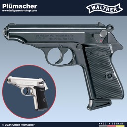 Walther PP Schreckschusspistolen 9 mm PAK Walther PP Schreckschusspistolen Kaliber 9 mm PAK