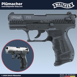 Walther P22 Schreckschusspistole Kaliber 9 mm Walther P22 Schreckschusspistole Kaliber 9 mm