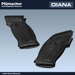 Schwarze Griffschalen Diana 3-5G-6G-6M Luftpistolen