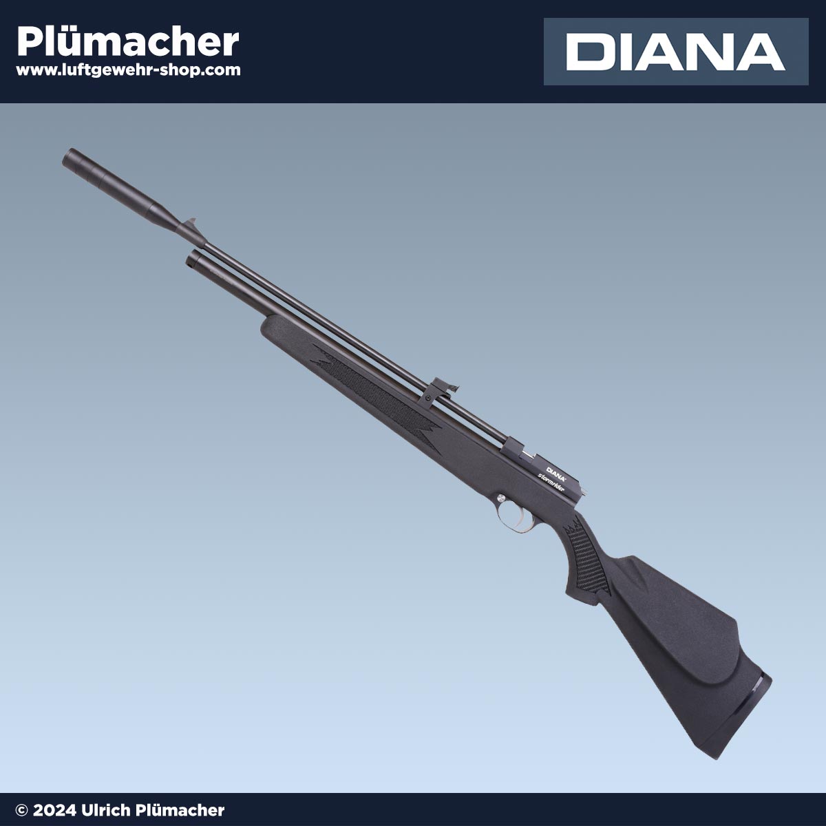 Diana Stormrider schwarz 4,5 mm Diabolo Pressluftgewehr