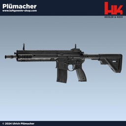 Zeige Details für Heckler & Koch HK416 A5 BLK 4,5 mm BB CO2 Gewehr Heckler & Koch HK416 A5 BLK