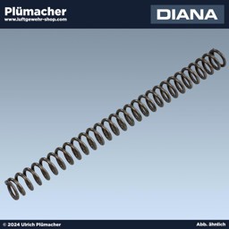 Kolbenfeder Diana Eleven, Twenty One und Two Forty Kolbenfeder Diana Eleven, Twenty One und Two Forty - Diana Luftgewehr Ersatzteile