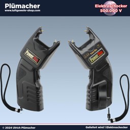 Elektroschocker 500.000 V Power Max Elektroschocker 500.000 V Power Max mit PTB Zulassung und Sicherungsschlaufe