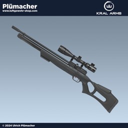 Kral Arms Puncher Nish Pressluftgewehr mit Zielfernrohr 3-9x40 Kral Arms Puncher Nish Pressluftgewehr mit Zielfernrohr 3-9x40