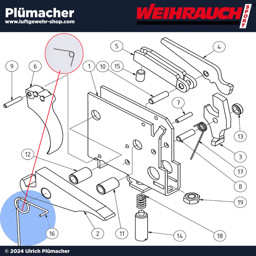 Formfeder für Weihrauch Matchabzug Formfeder für Weihrauch Matchabzug - Ersatzteile für Ihren Weihrauch Abzug