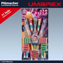 Sao Paulo Signalmunition und Feuerwerk für Schreckschusswaffen Sao Paulo Signalmunition und Feuerwerk für Schreckschusswaffen und Gaspistolen 71 Teile brillante Effekte