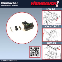 Visier Luftpistole Weihrauch HW 40 PCA | HW 45 | HW 70 Fiber Optik (FO) Visier Luftpistole Weihrauch HW 40 PCA | HW 45 | HW 70 Fiber Optik (FO)